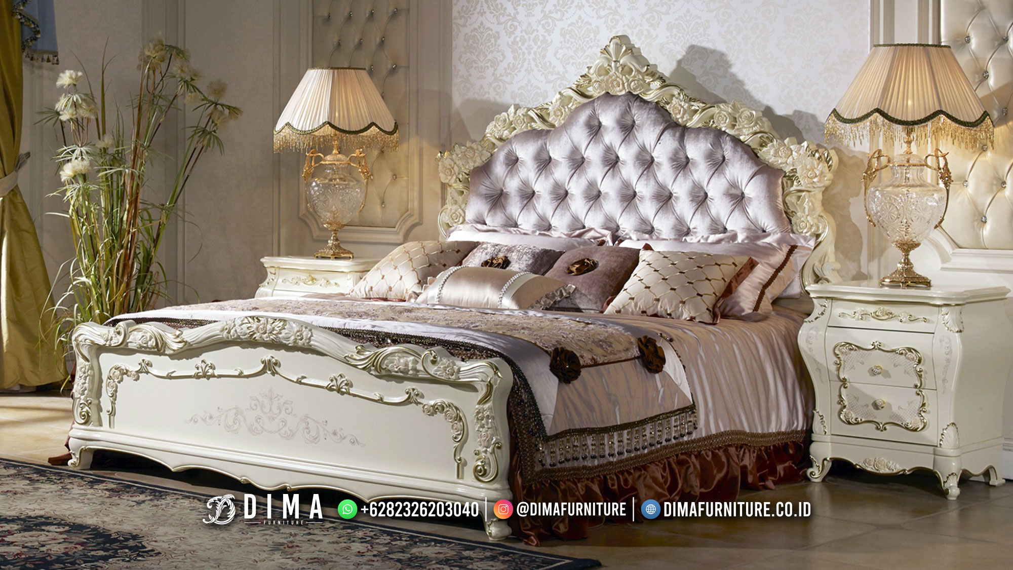 Kamar Set Mewah Royal Classic Furniture Jepara 44MJ